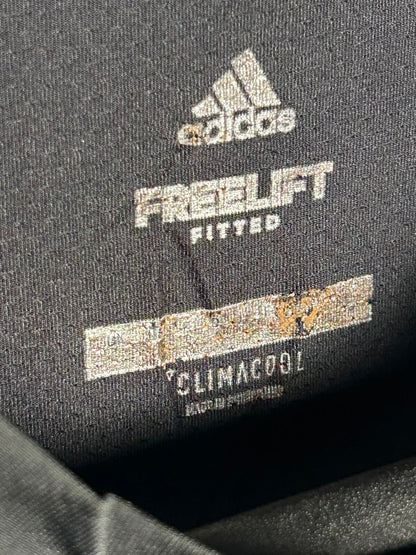 Adidas Free Lift Climacool Black Fitted Round Neck - Large