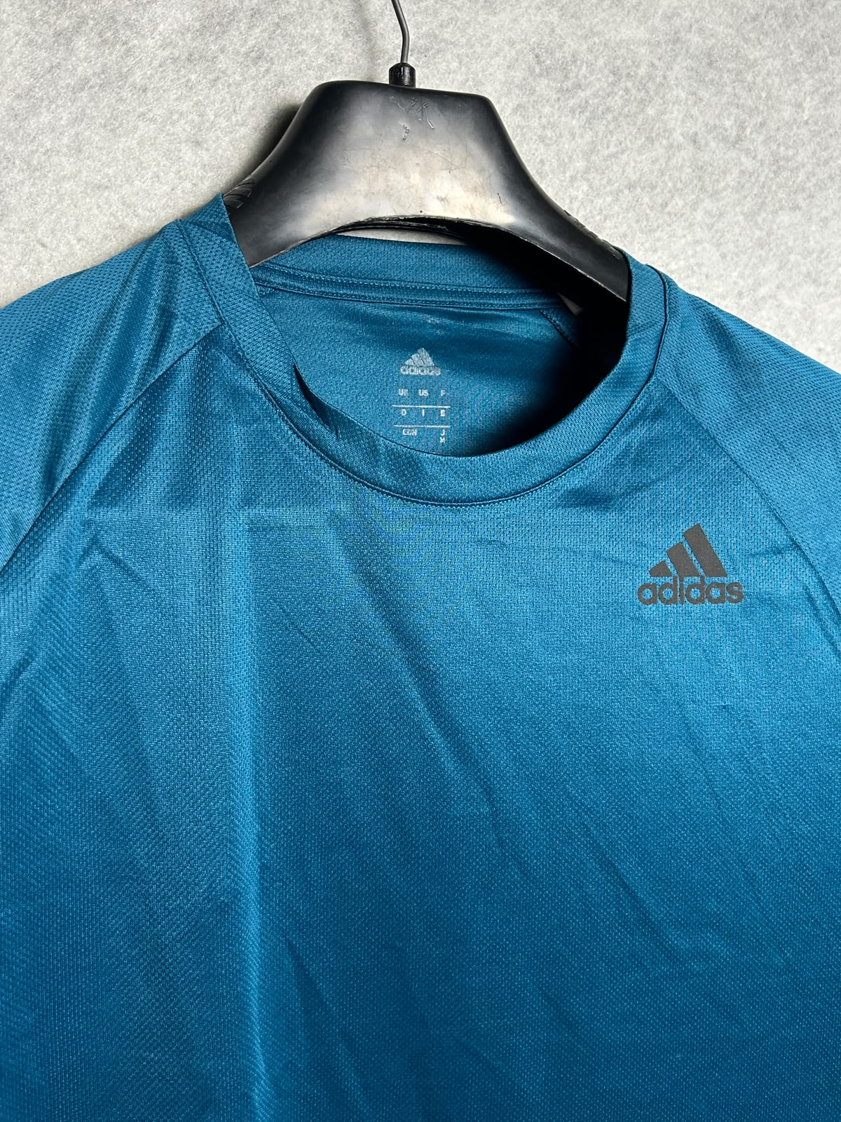 Adidas Blue Climalite Round Neck - Medium