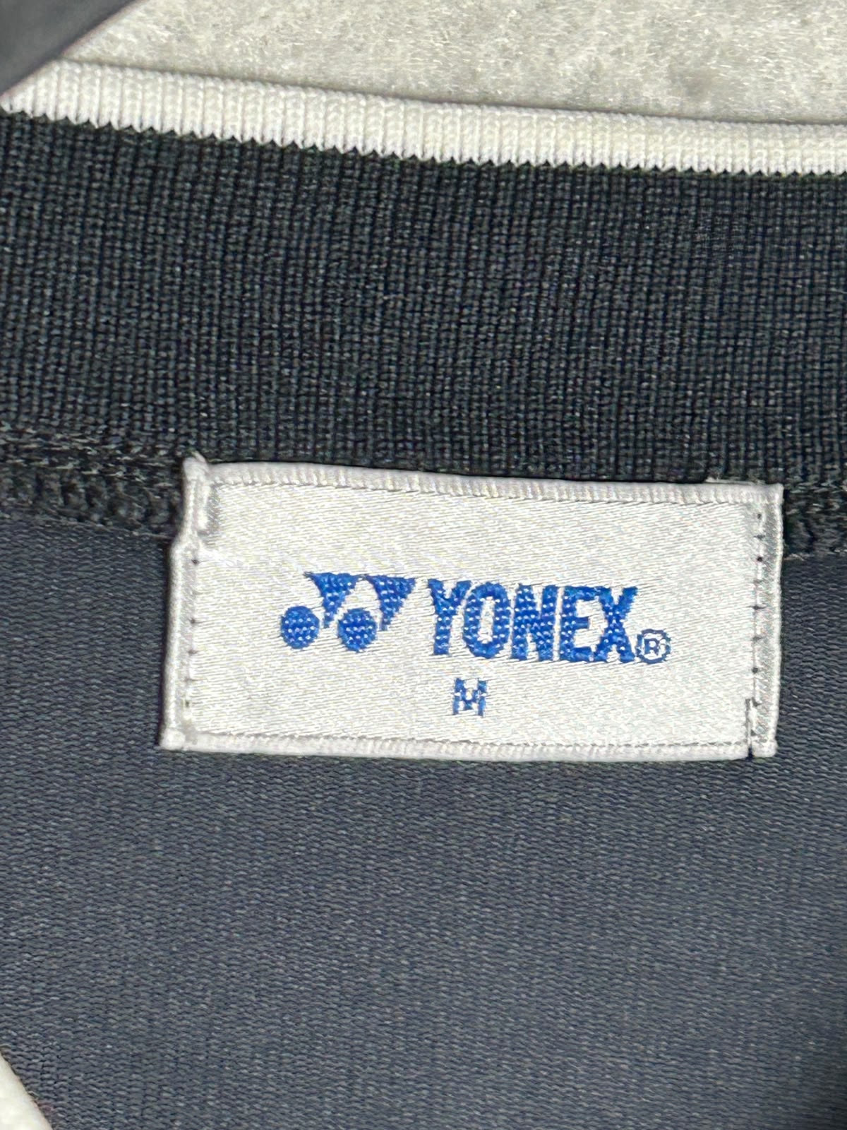 Yonex Black Full Sleeves V Neck - Medium