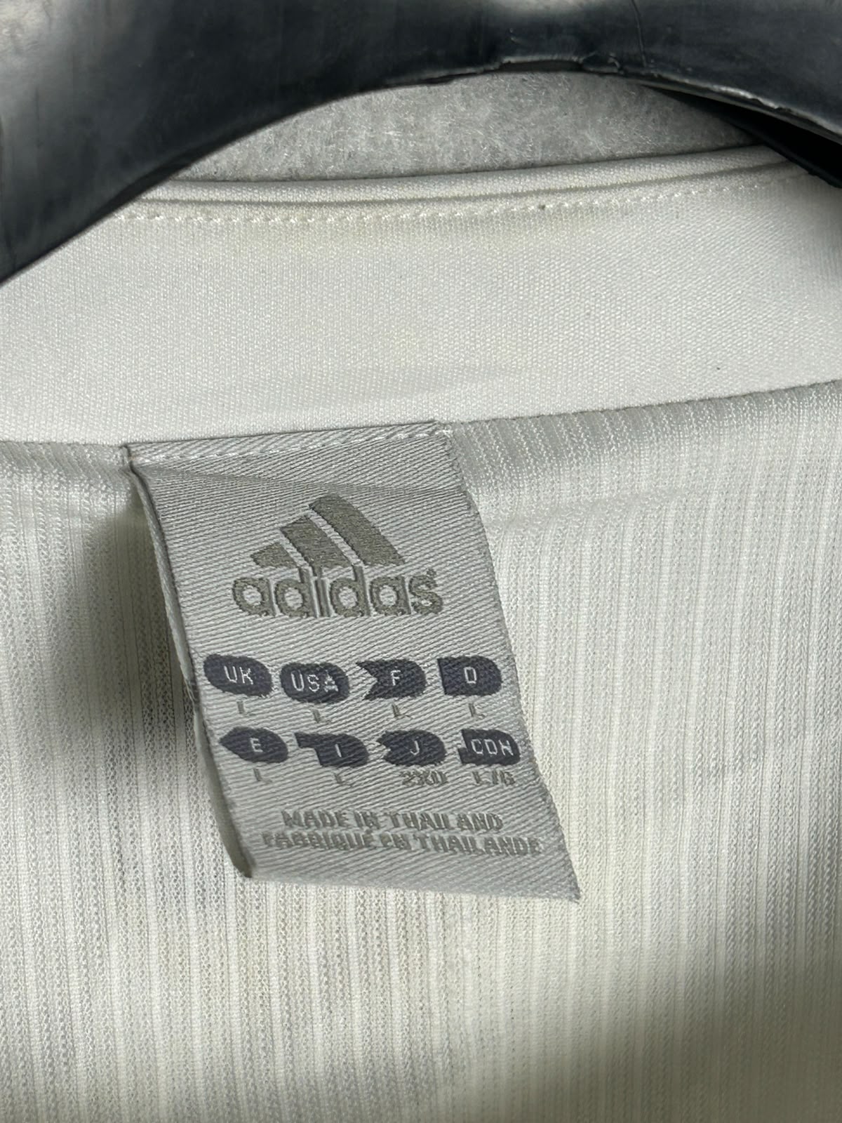 Adidas White Golden Logo Sleeveless - Large