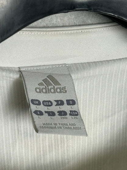 Adidas White Golden Logo Sleeveless - Large