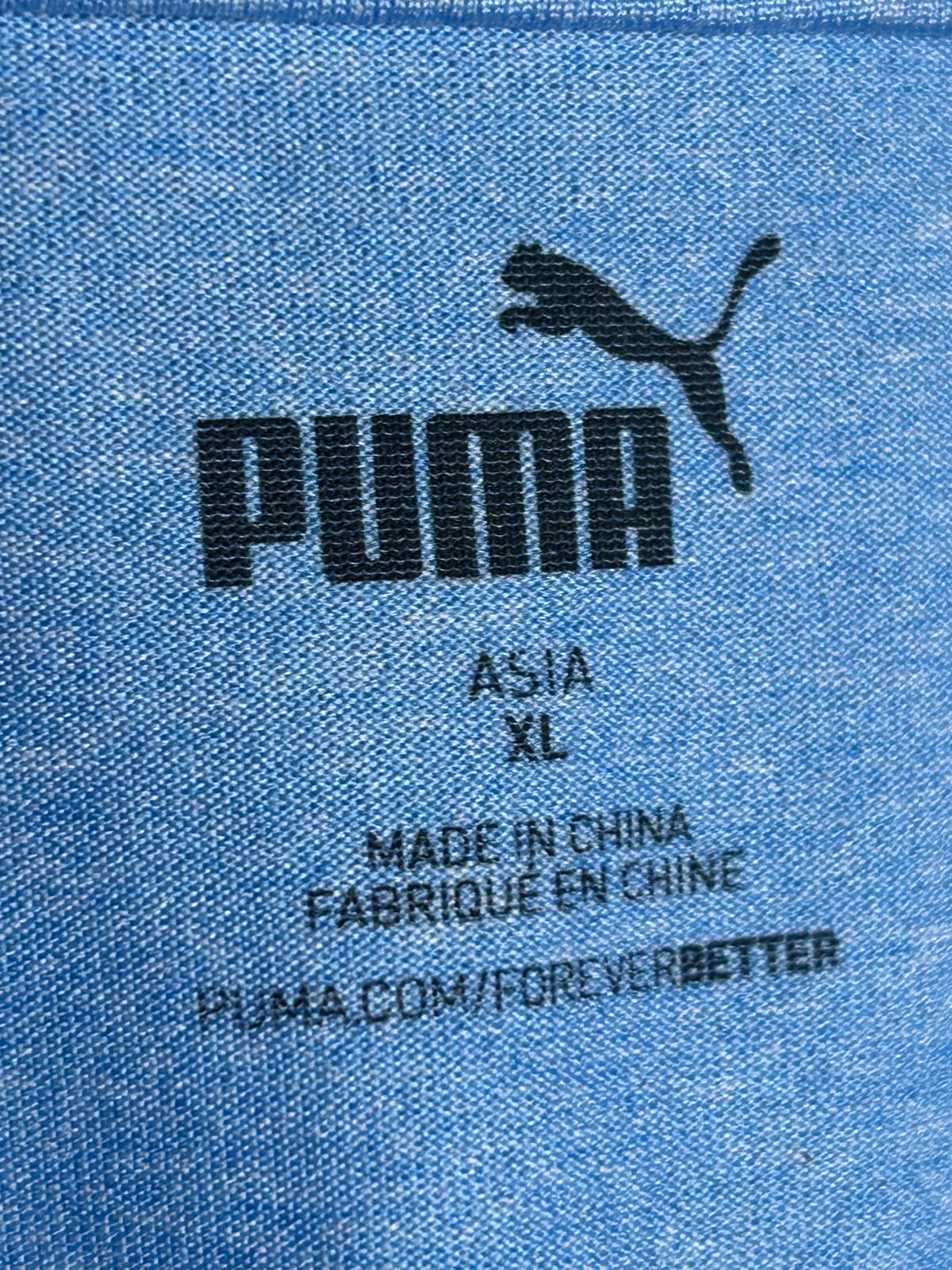 Puma Blue Round Neck - XL