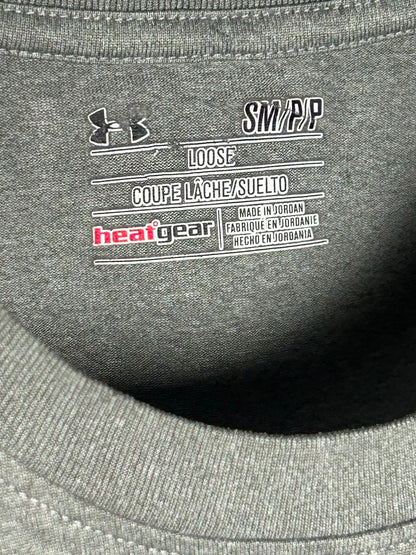 Undr Armour Heat Gear Big Logo Gamecock Grey - Small