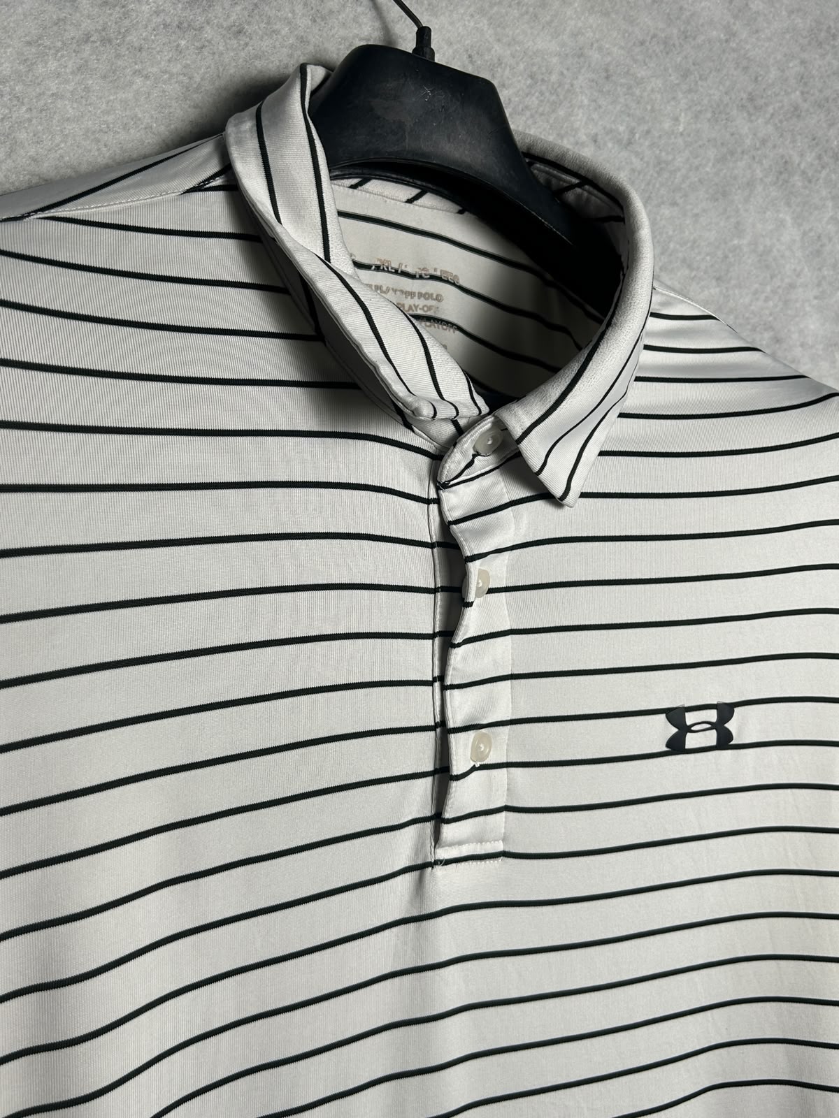 Under Armour White Polo - XL