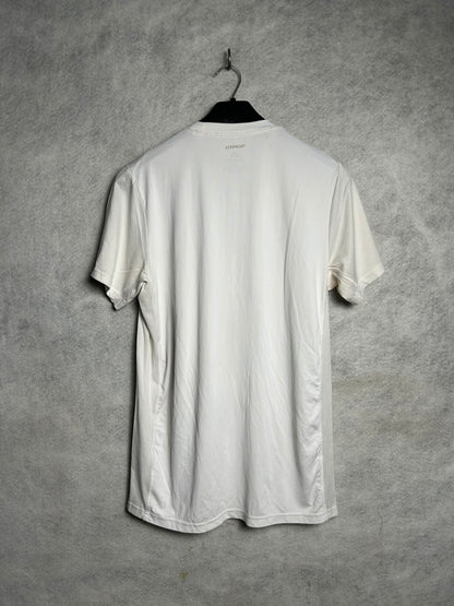 Adidas Prime Green White Round Neck - Medium