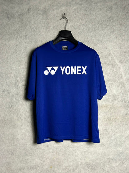 Yonex Big Logo Blue Round Neck -Medium