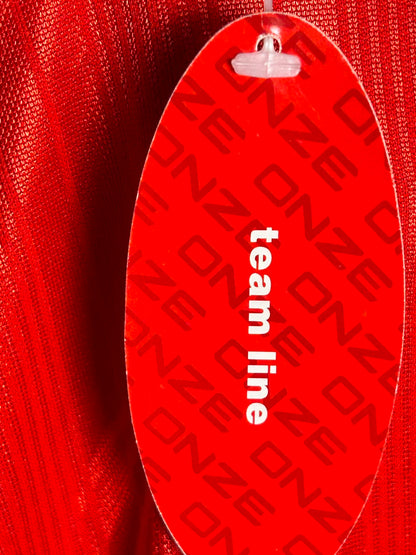 York United Big Logo Red V Neck - Medium