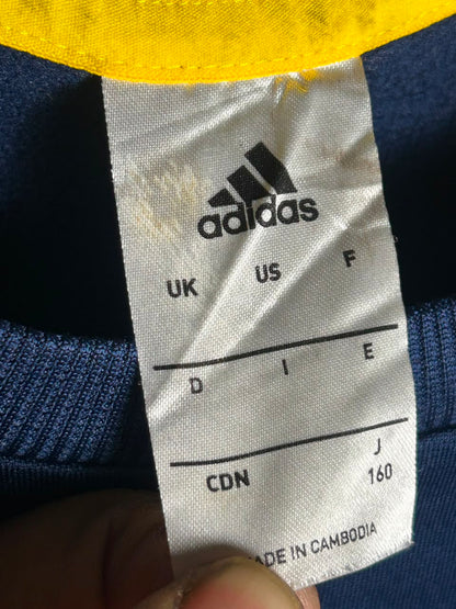 Adidas Big Logo Blue Round Neck - Medium