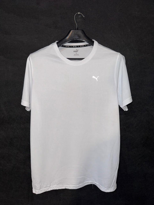 Puma White Round Neck - XXL