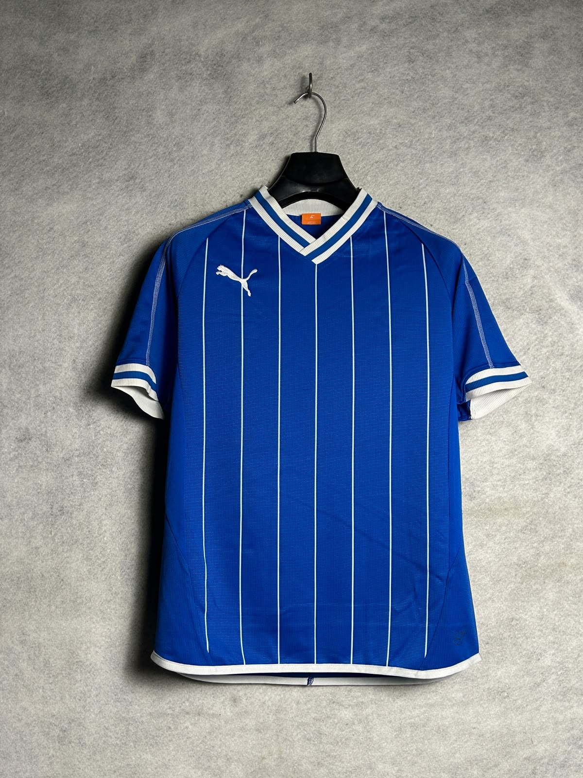 Puma Blue V Neck - Large
