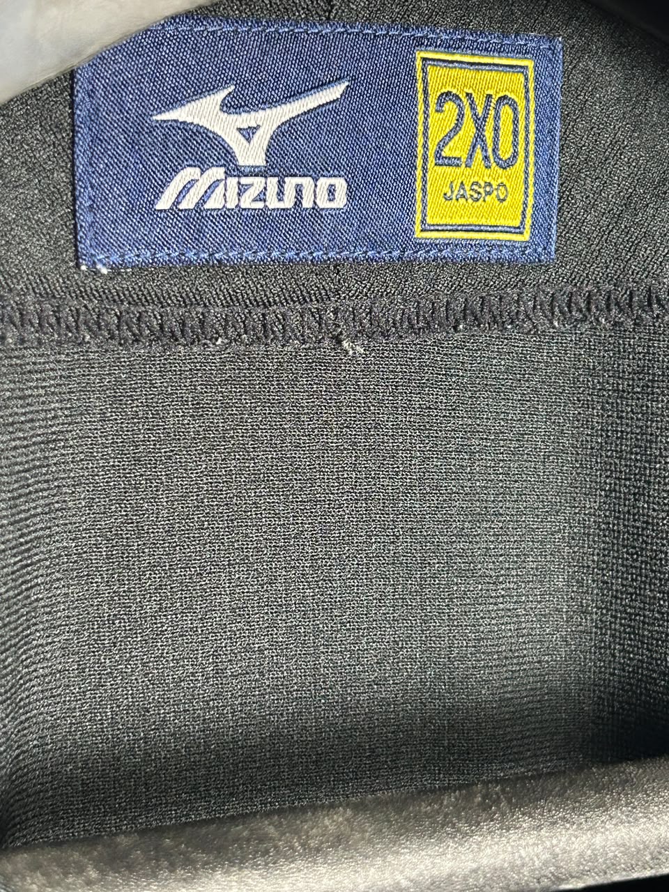 Mizuno Black With Big Logo Kurihama - XL