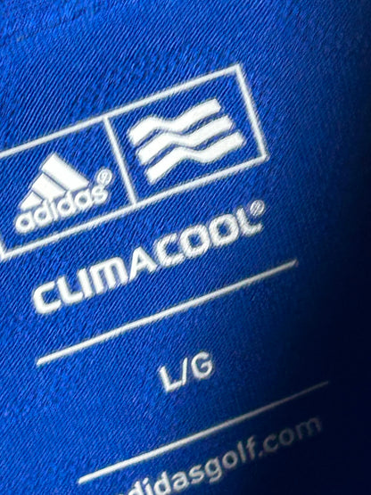 Adidas Blue Polo - Large