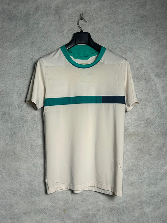 Adidas White Round Neck - Large