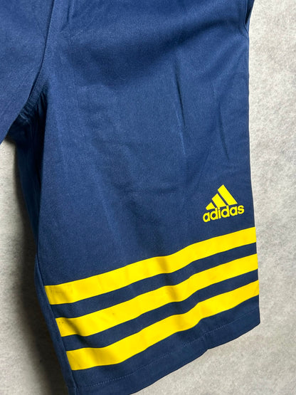 Adidas Blue With Yellow Strips - Large