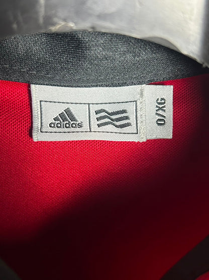 Adidas Red QTR Zip - Large