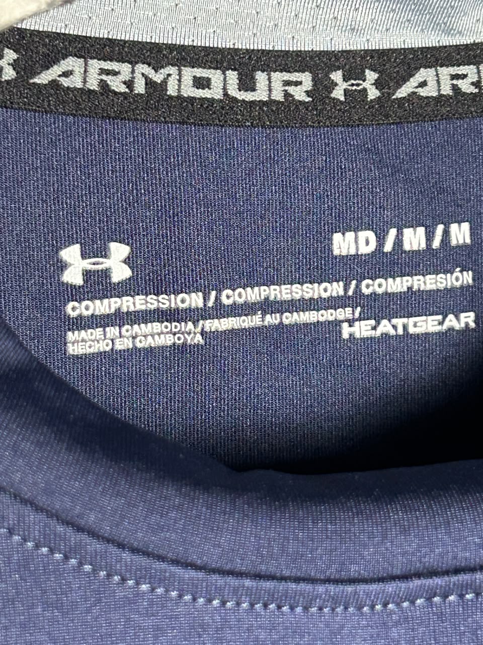 Under Armour Hea Gear Blue  - Medium