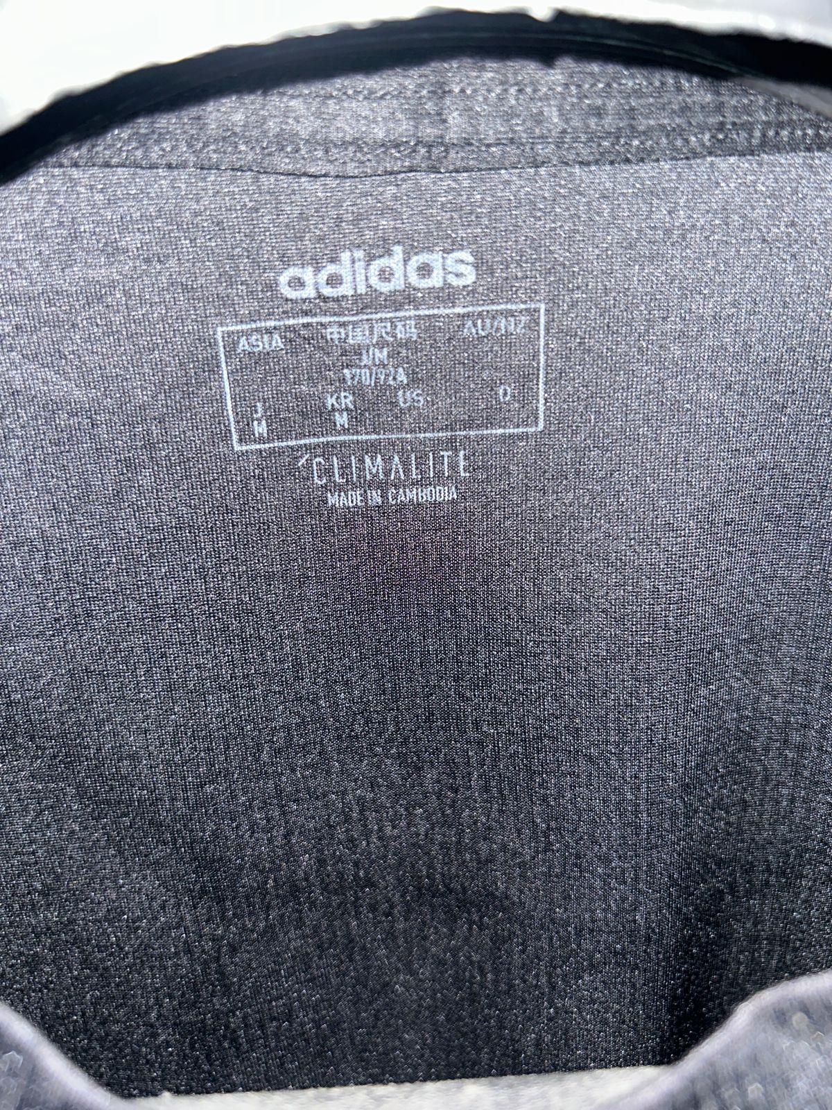 Adidas White Striped - Medium