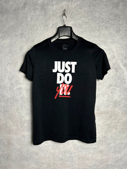 The Nike Tee Black Round Dri Fit - Large