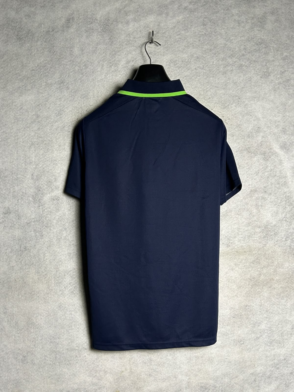 Yonex Printed Blue Polo - Medium