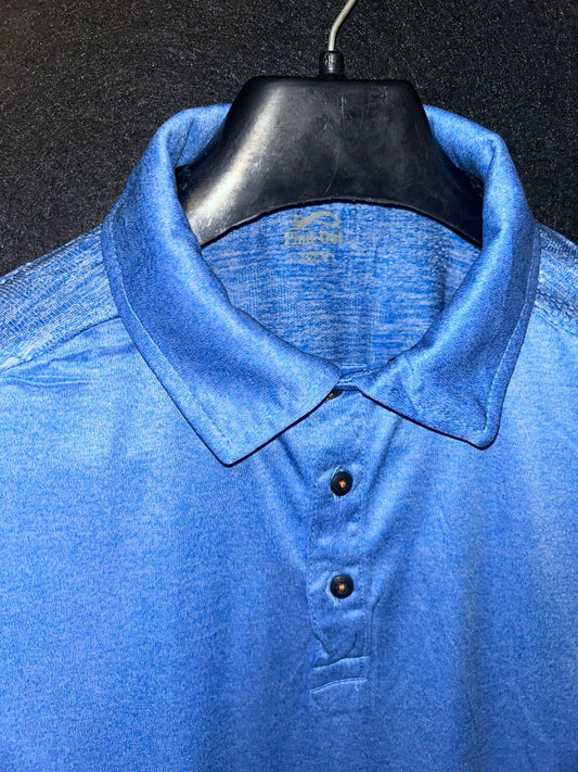 Find Out Sea Blue Polo - Medium