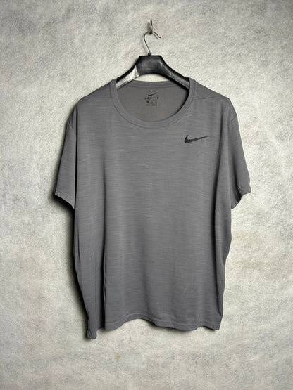 Nike Dri Fit Grey Round Neck - XXL