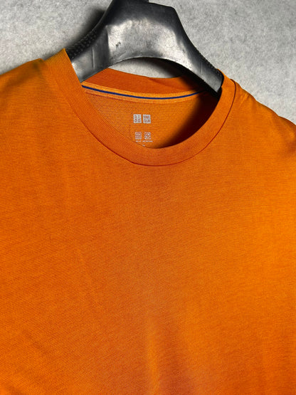 UNIQLO Orange Round Neck - Medium