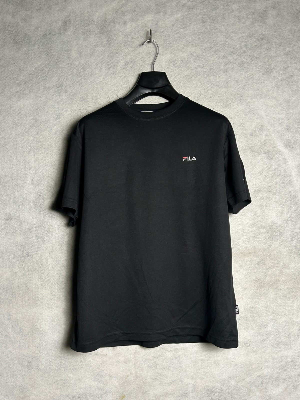 Fila Black Round Neck - Large