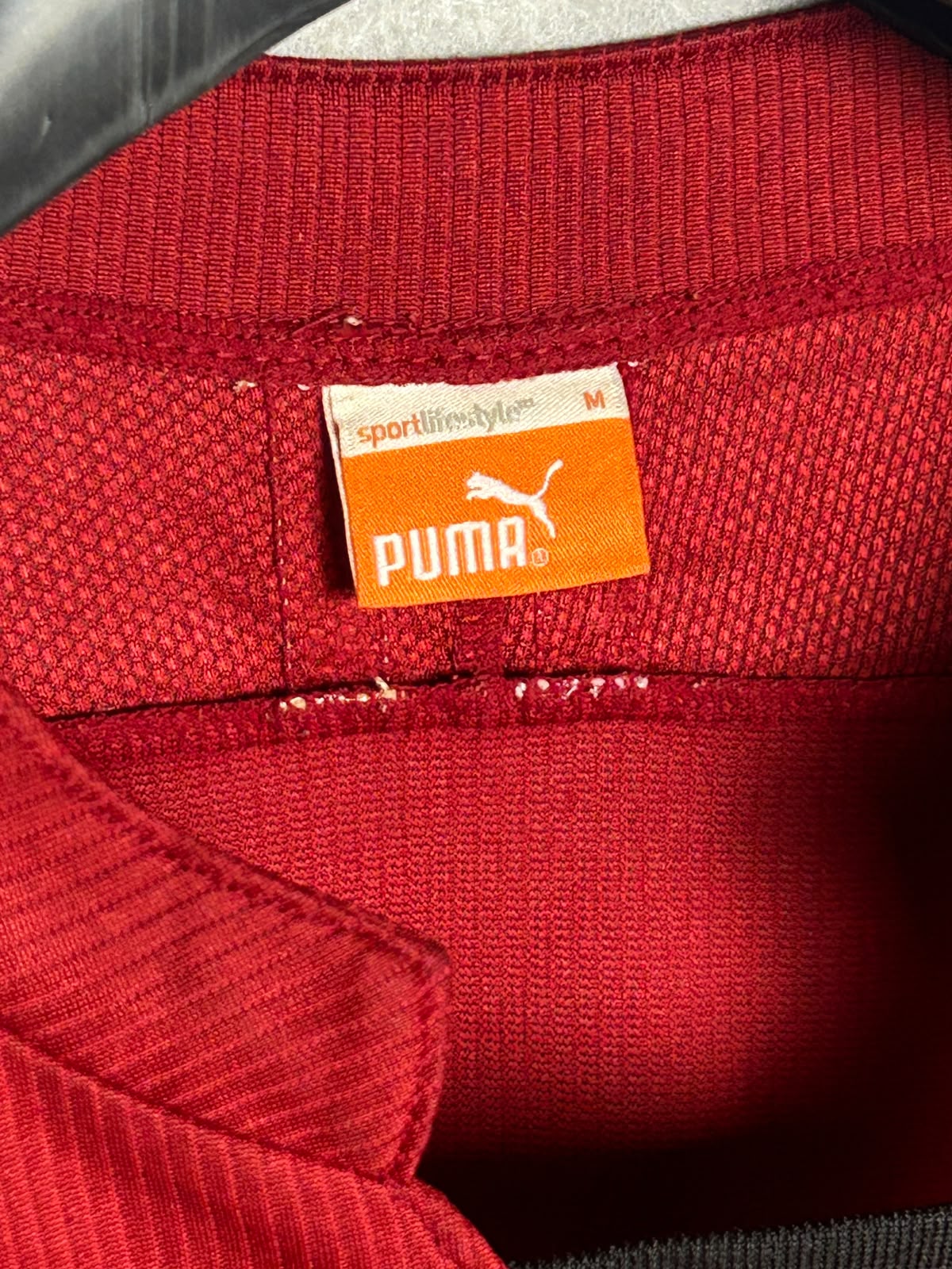 Puma Sport Life style Red V Neck - Medium