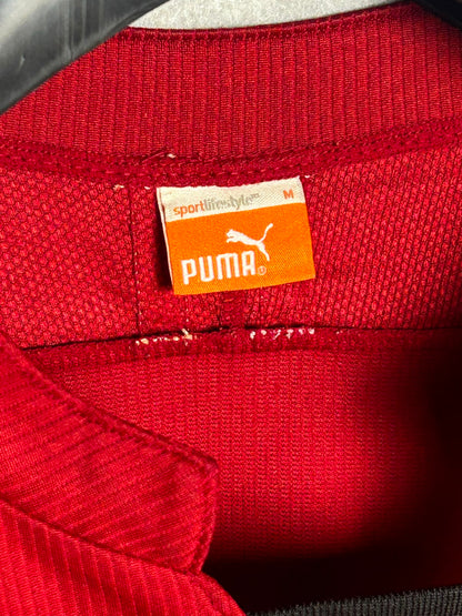 Puma Sport Life style Red V Neck - Medium
