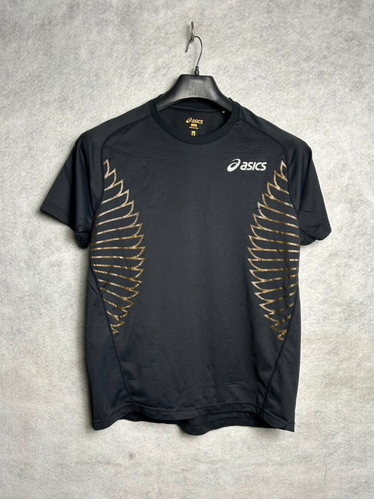 Asics Black Round Neck - Large