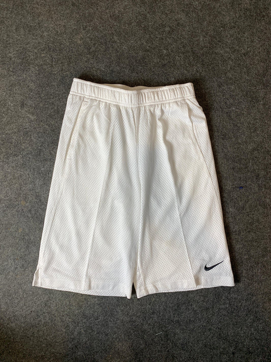 Nike Net White Shorts - Large