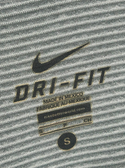 Nike Dri Fit Grey Round Neck - Small