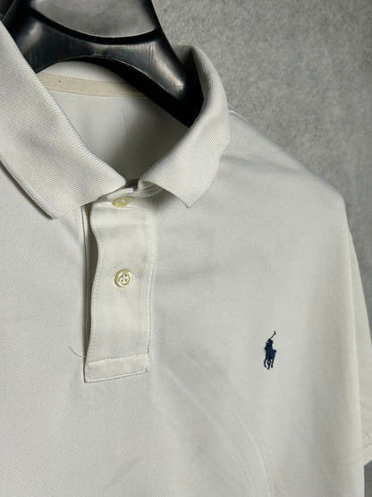 US Polo White Polo - XL