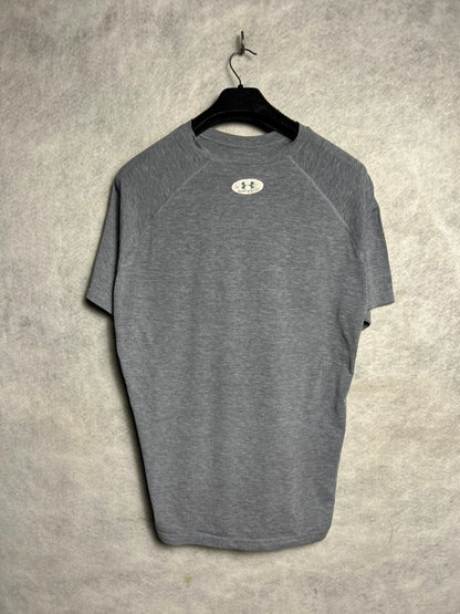 Under Armour Heat Gear Grey Round Neck - Large