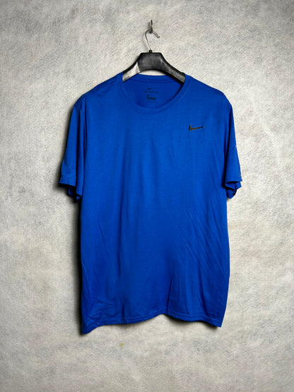 The Nike Tee Dri Fit Blue Round Neck - XXL