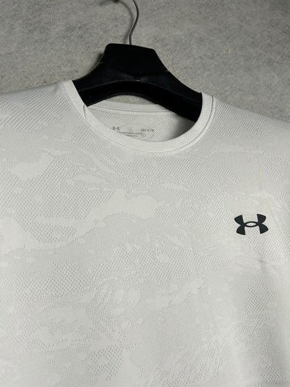 Under Armour White Round Neck - Large