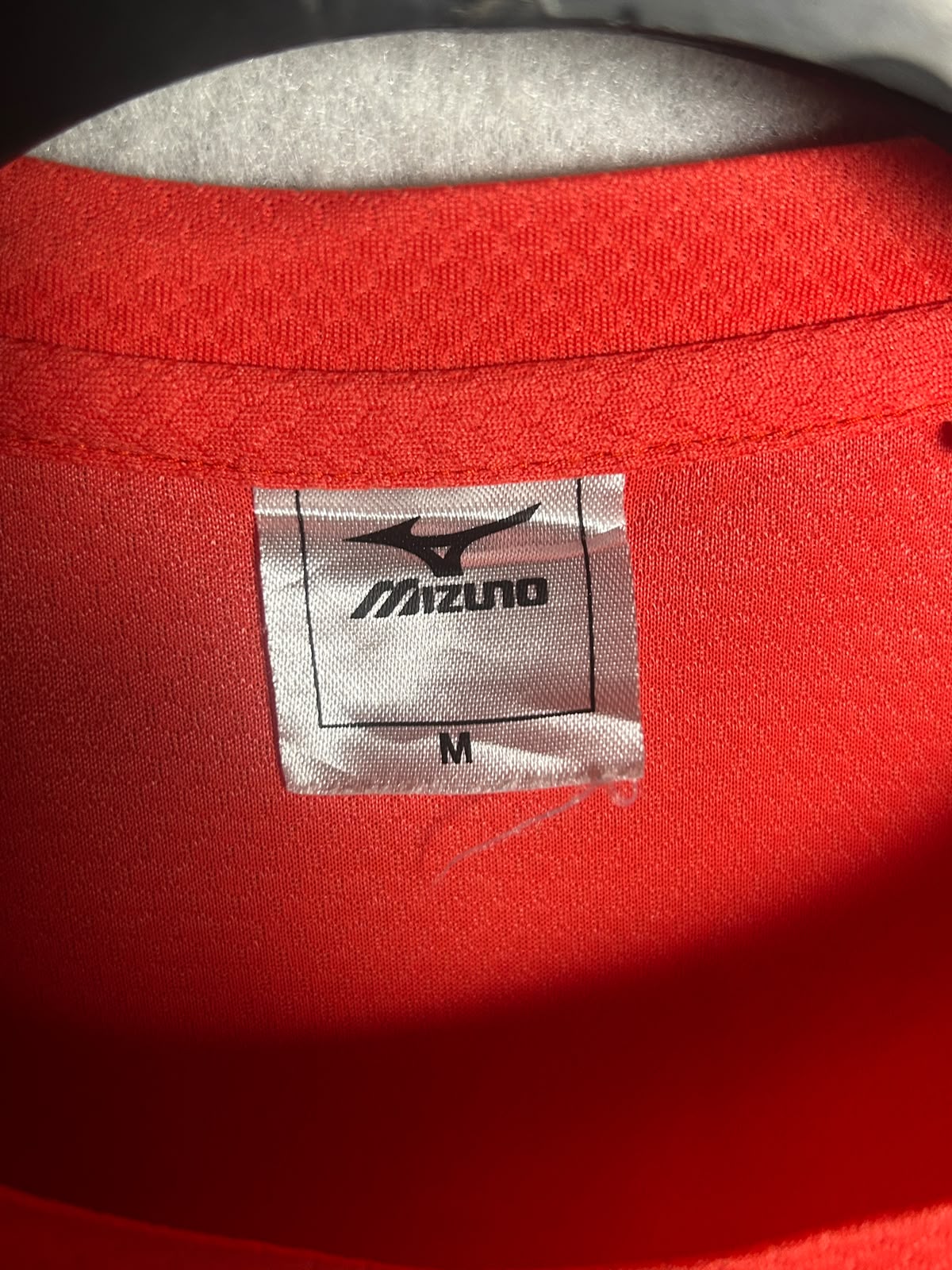 Mizuno Red Round Neck Tee - Medium