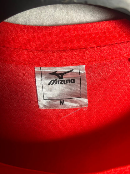 Mizuno Red Round Neck Tee - Medium