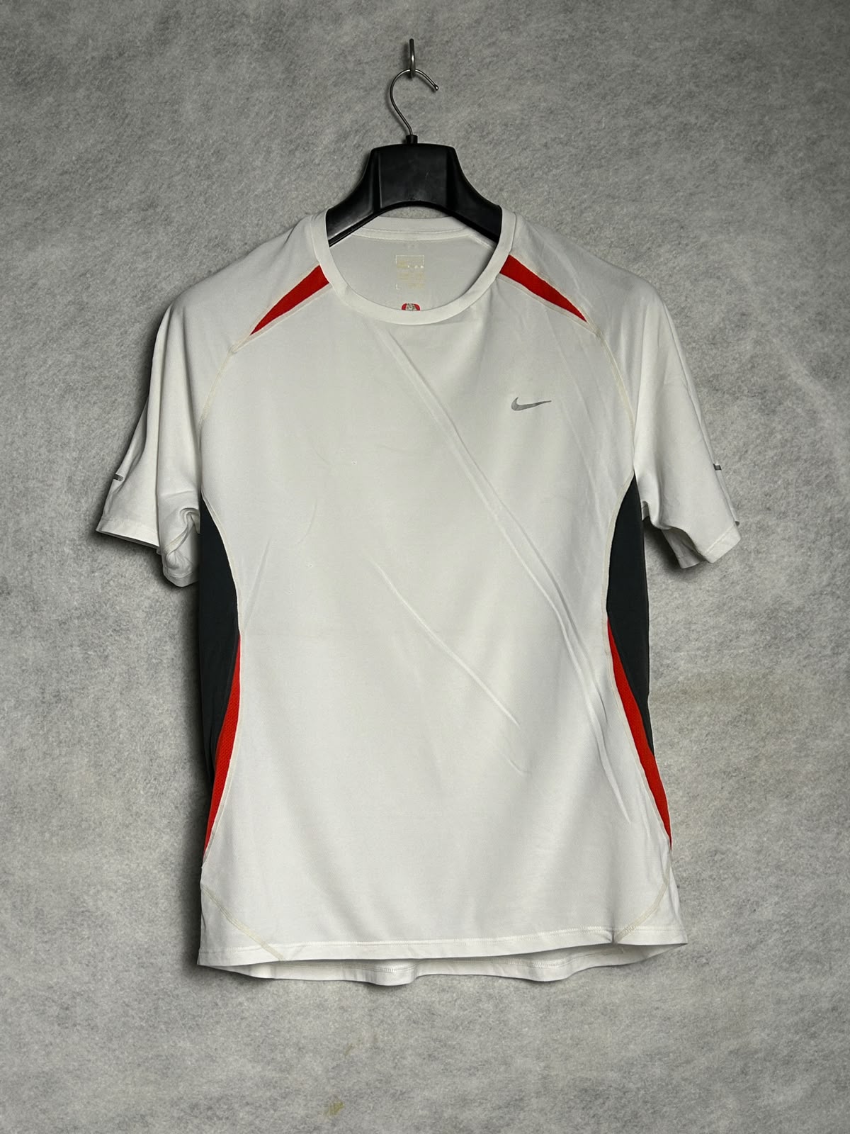 Nike White Round Neck  - Large