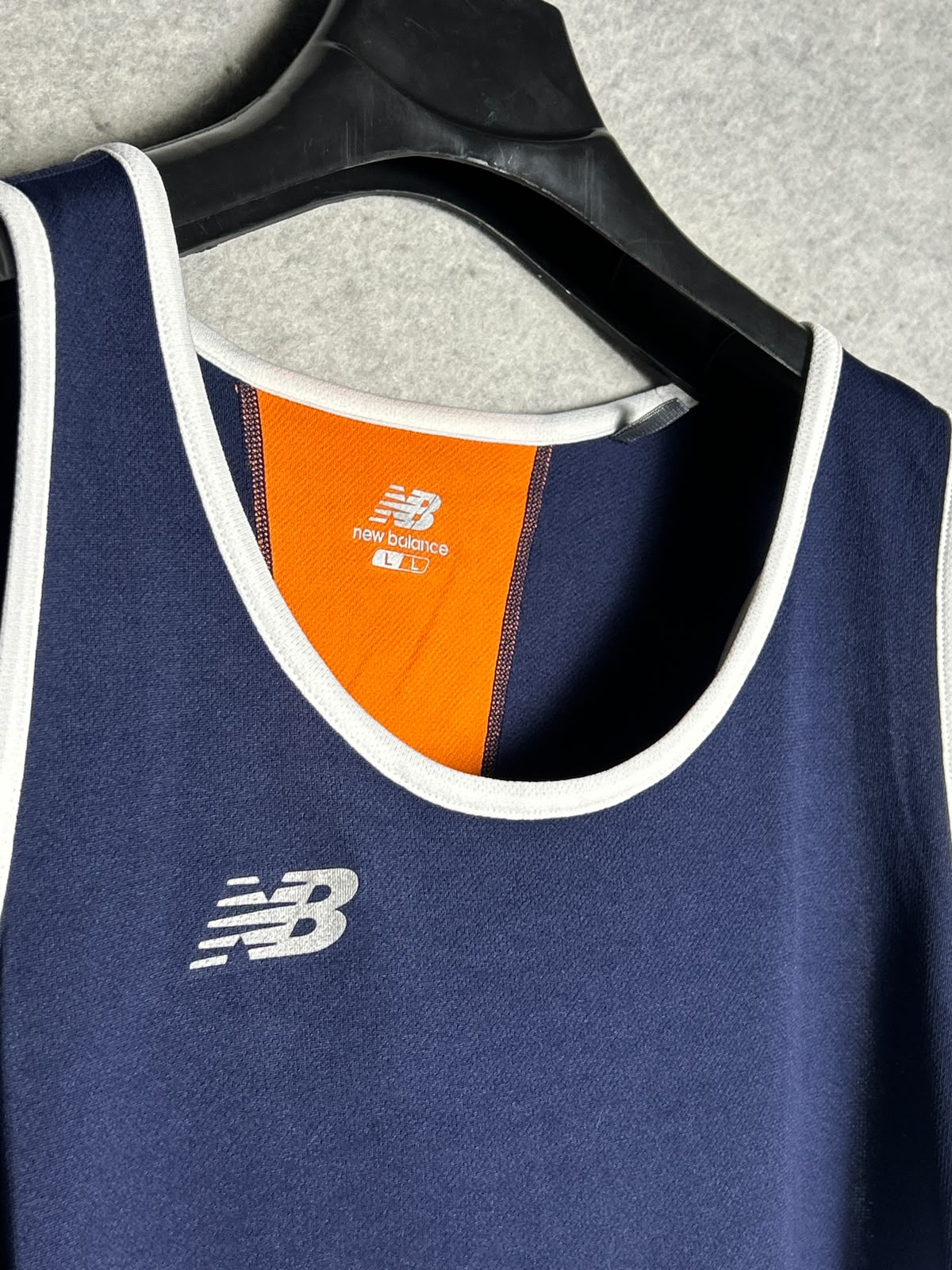 New Balance Orange Tank Top - Large