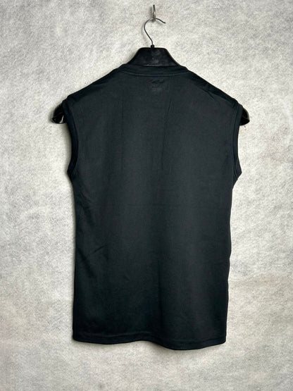 Puma Black V Neck Sando - Medium