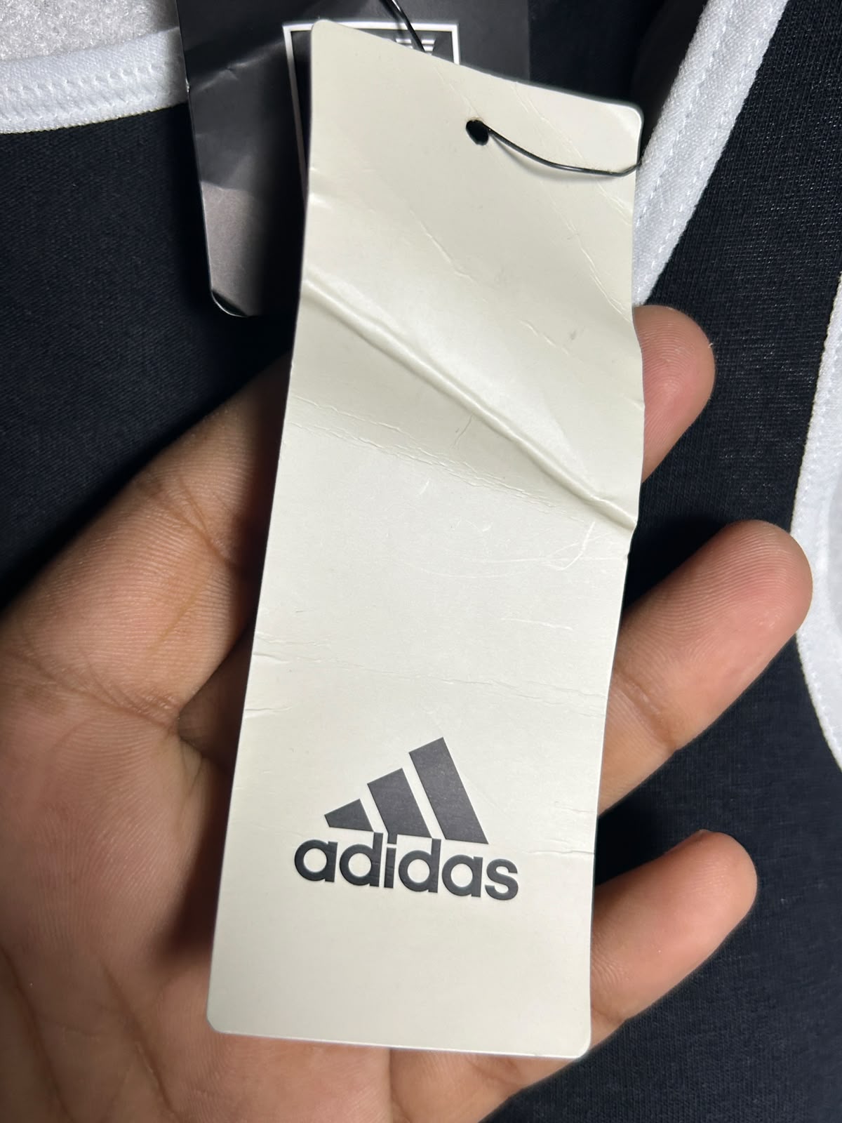 Adidas Black Sports Bra - Medium