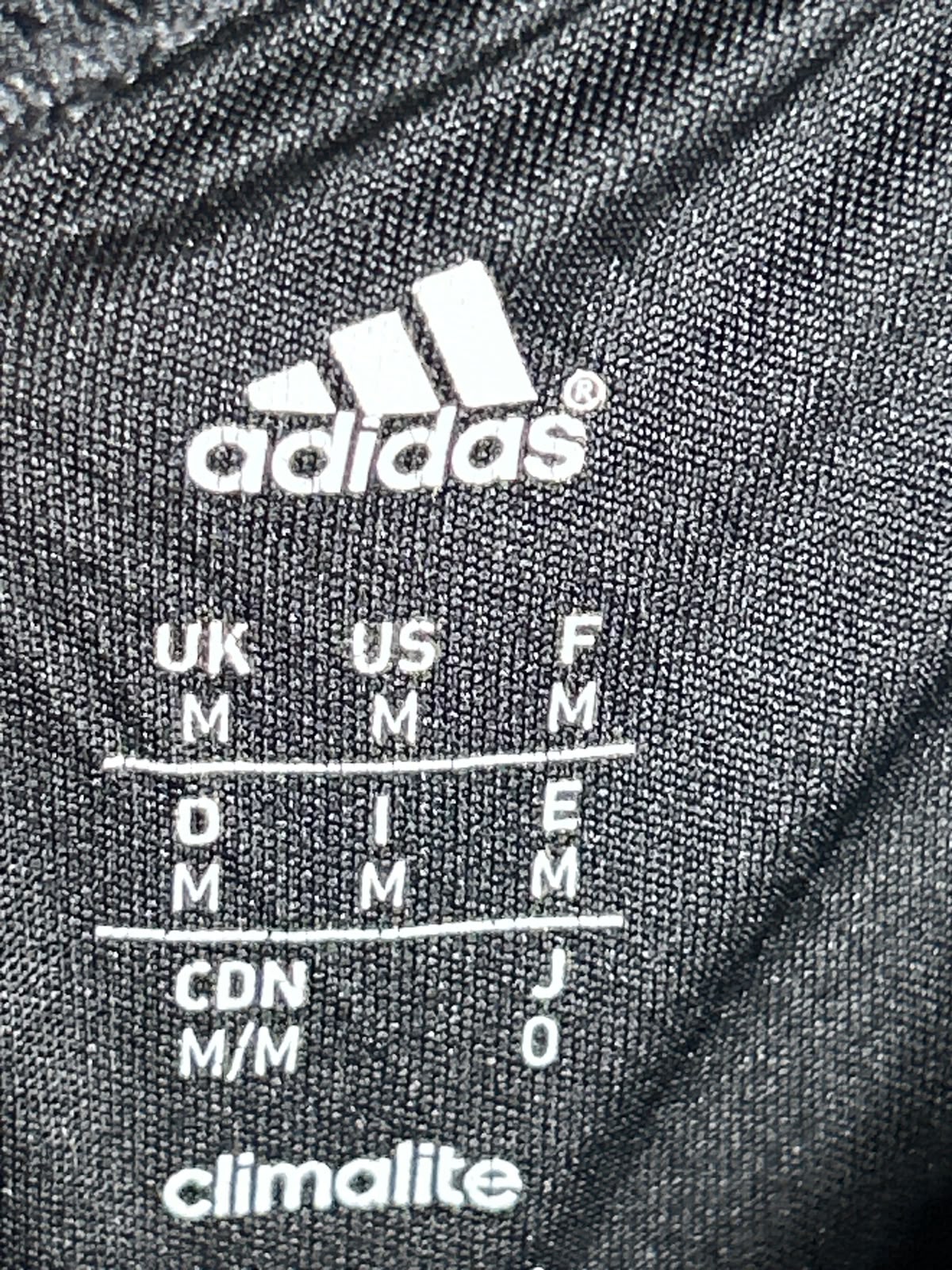 Adidas Climalite Black - Medium