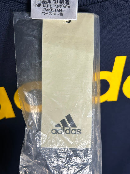 Adidas Big Logo Round Neck Blue - XL