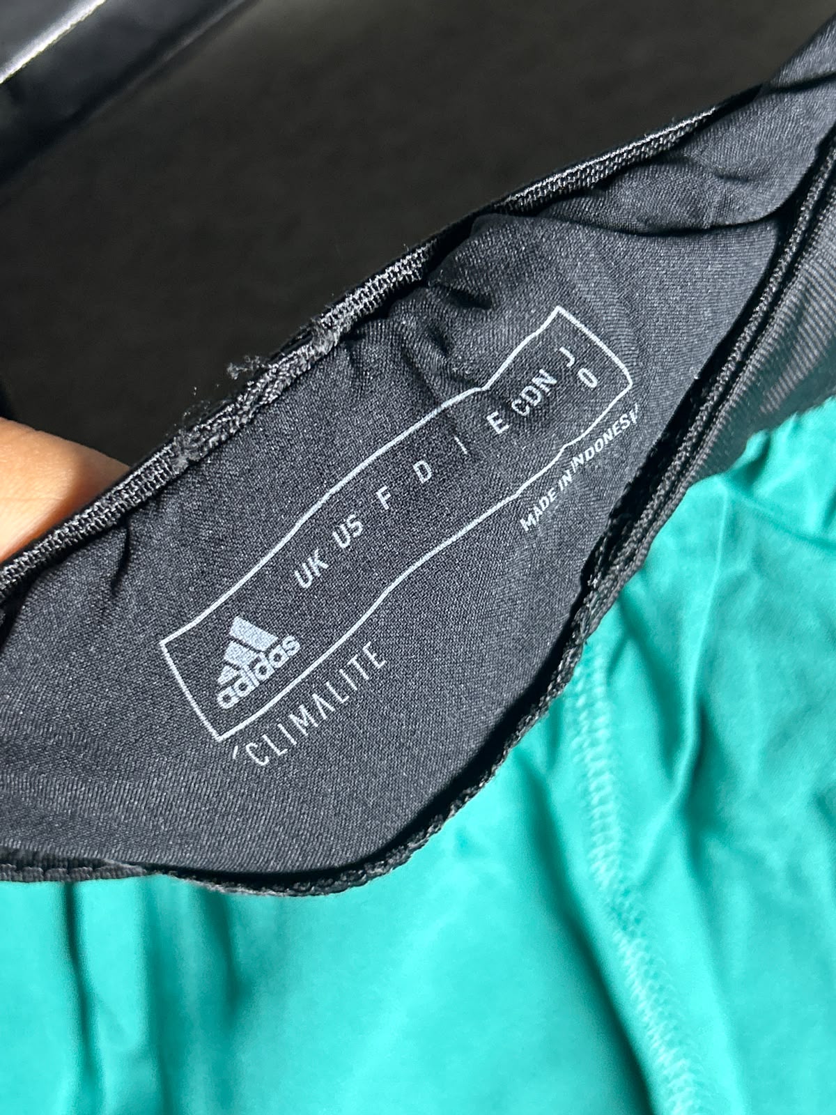 Adidas Climalite Green And Black - Medium