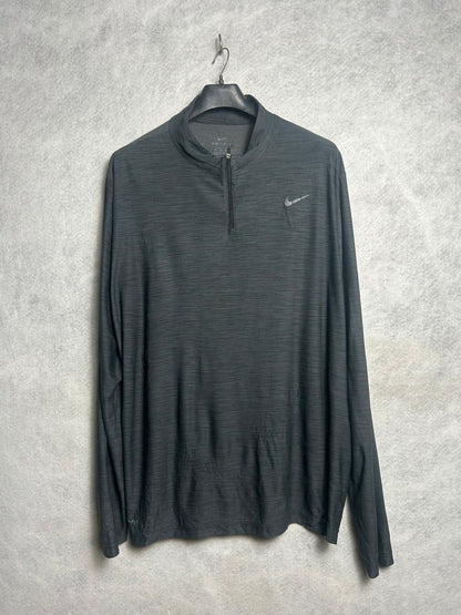 Nike Dri Fit Black Full Sleeves - XXL