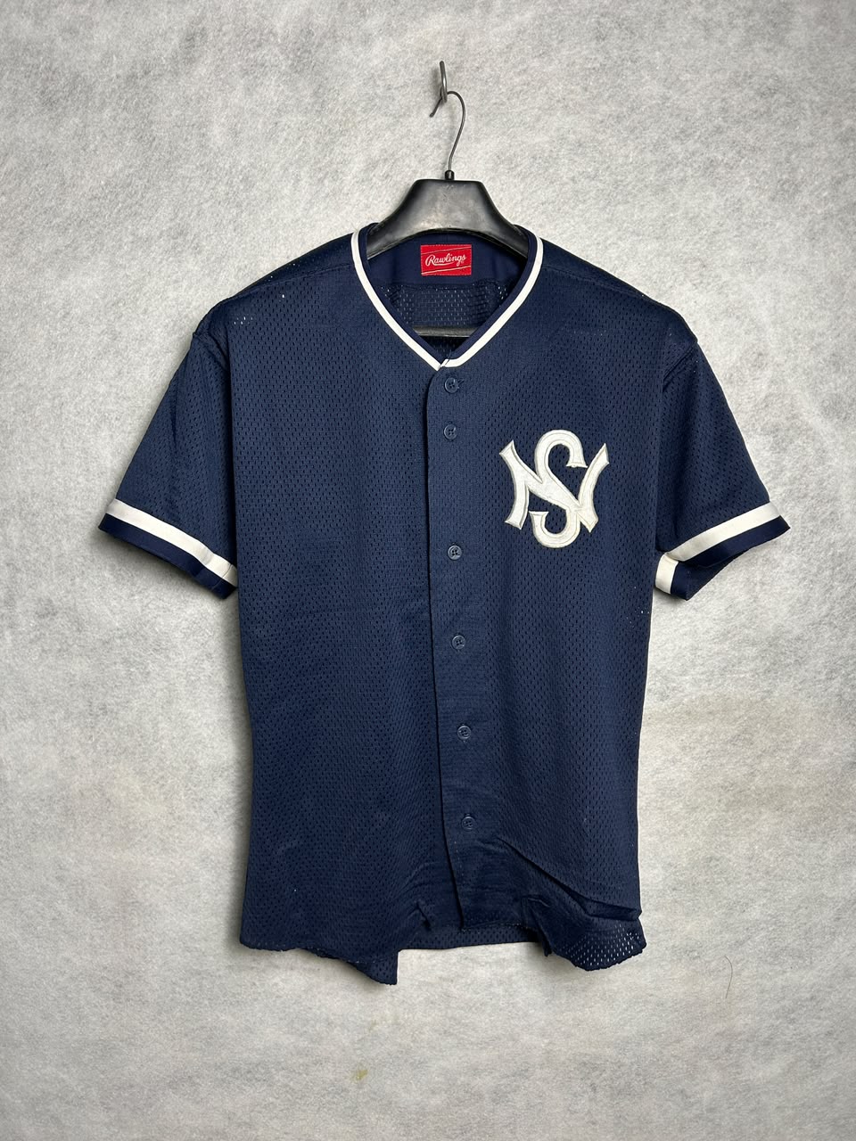 Blue Jersey  With NY Logo- Large