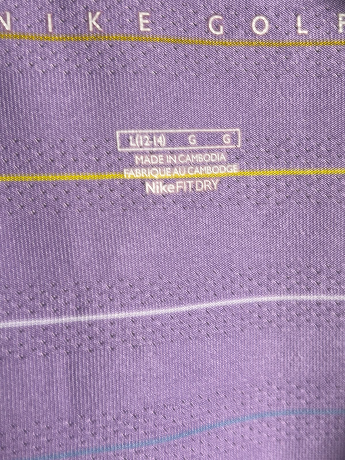 Nike Dri Fit Polo - Large
