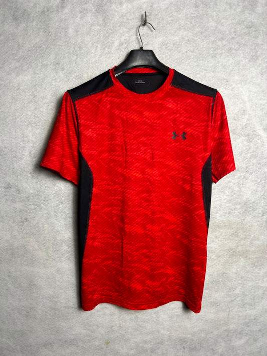 Under Armour Red Round Neck - Large