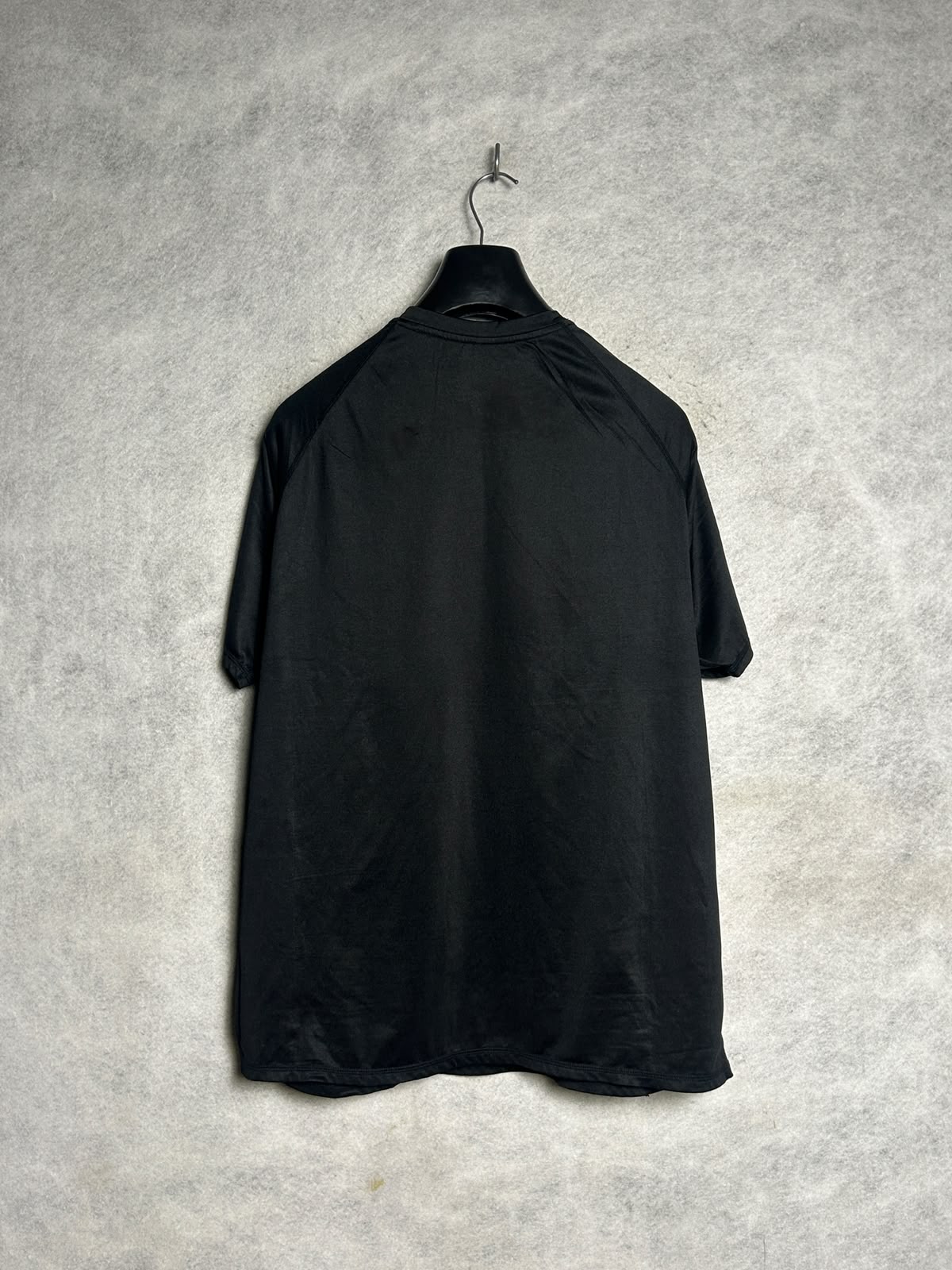 Calvin Klein Big Logo Swim Wear Black Round Neck - Large
